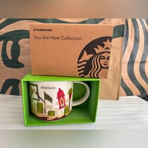 Starbucks JEDDAH KSA Been There You Are Here Series Coffee Mug 14oz NIB